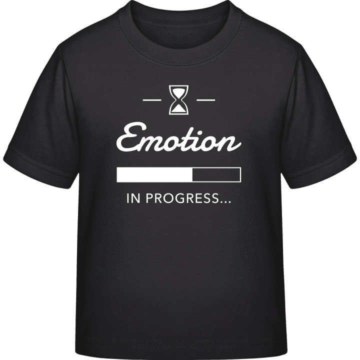 Emotion in Progress T-shirt för barn contain pic