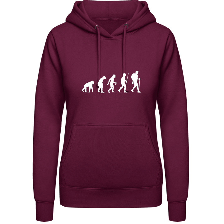 Hiking Evolution Women Hoodie contain pic