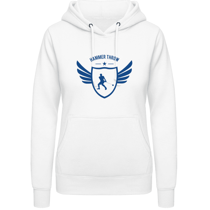 Hammer Throw Winged Women Hoodie contain pic