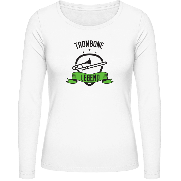 Trombone Legend T-shirt à manches longues pour femmes contain pic