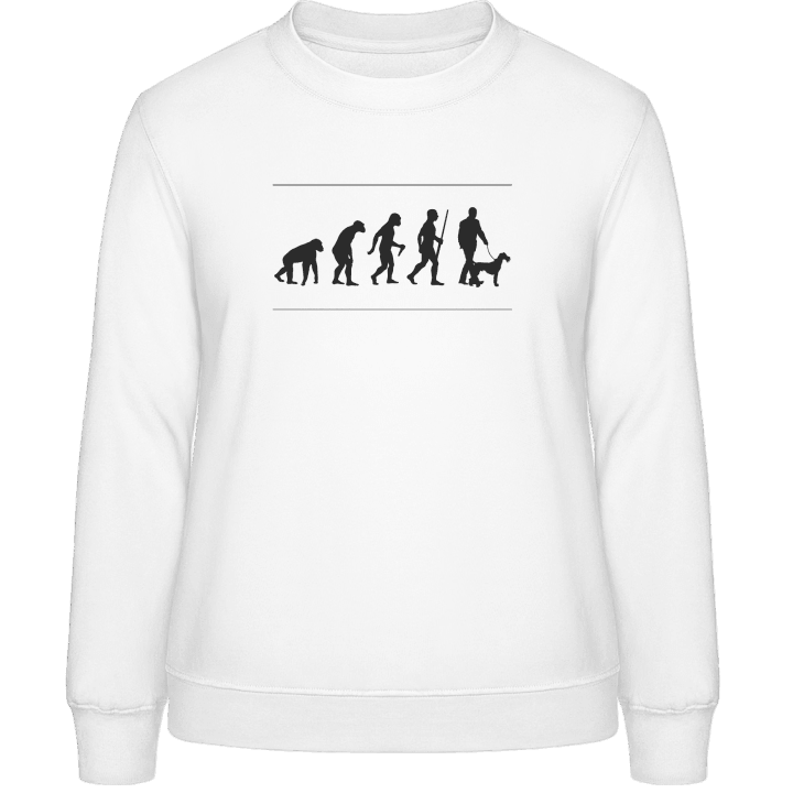 Funny Dog Evolution Vrouwen Sweatshirt 0 image