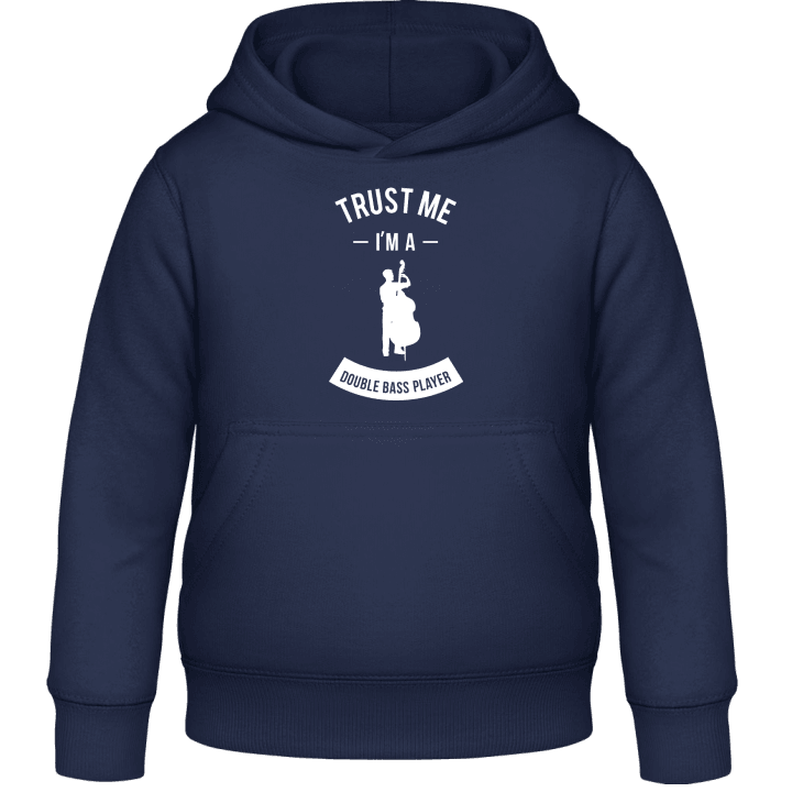 Trust Me I'm a Double Bass Player Kids Hoodie contain pic