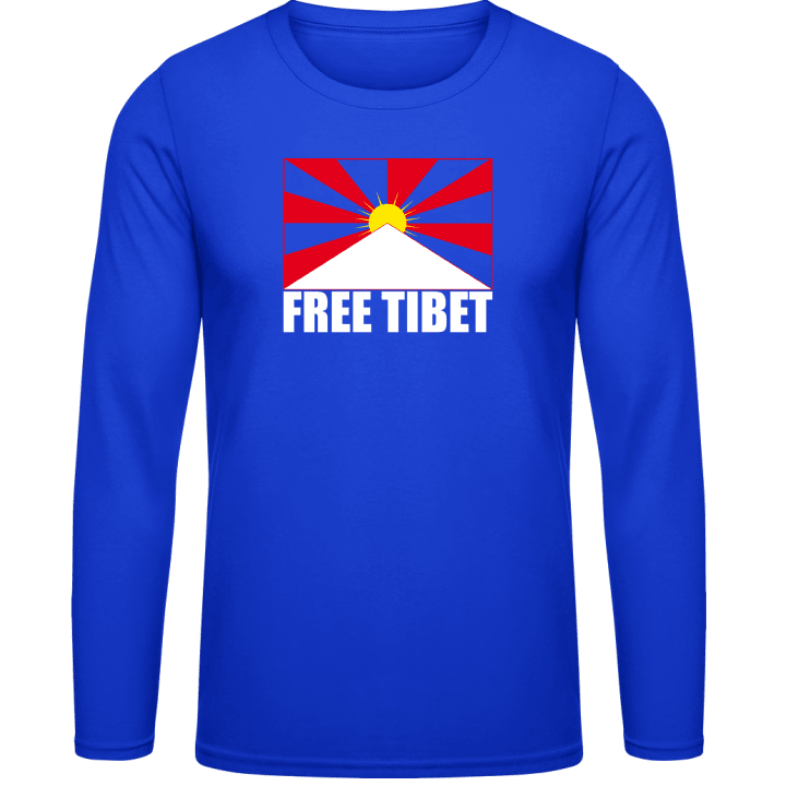 Free Tibet T-shirt à manches longues contain pic