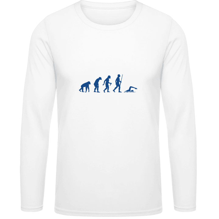 Swimmer Evolution Long Sleeve Shirt contain pic
