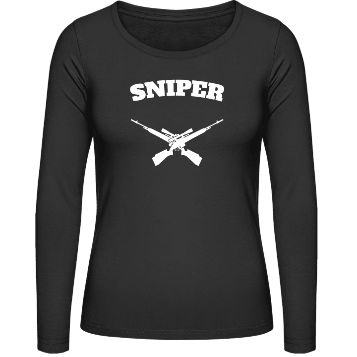 Sniper Frauen Langarmshirt contain pic