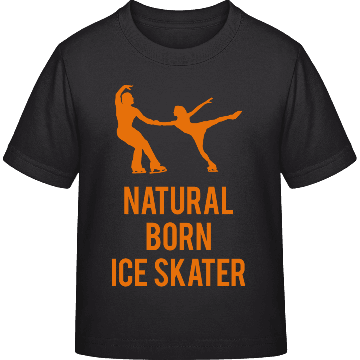 Natural Born Ice Skater Camiseta infantil contain pic