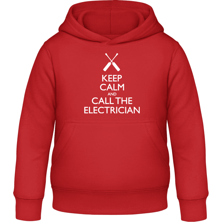 Keep Calm And Call The Electrician Felpa con cappuccio per bambini 0 image