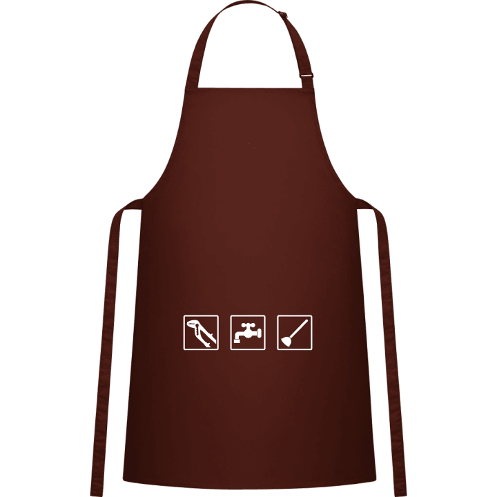 Klempner Illustration Kochschürze contain pic