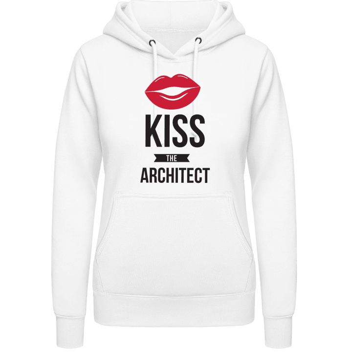 Kiss The Architect Hoodie för kvinnor contain pic