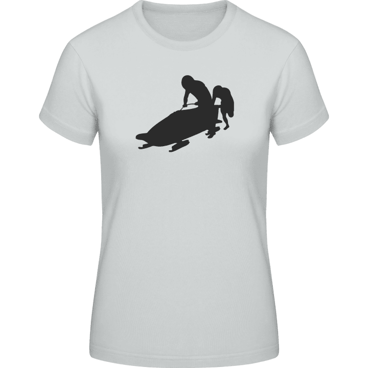 Bobfahren Frauen T-Shirt contain pic
