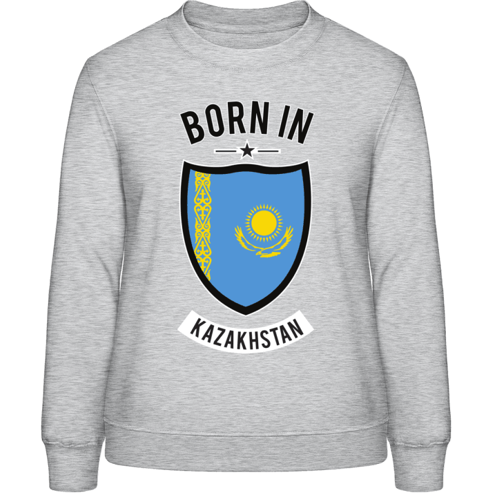 Born in Kazakhstan Sweatshirt för kvinnor 0 image
