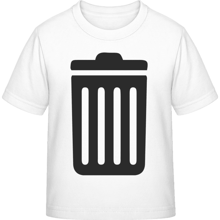 Trash Garbage Logo T-skjorte for barn contain pic
