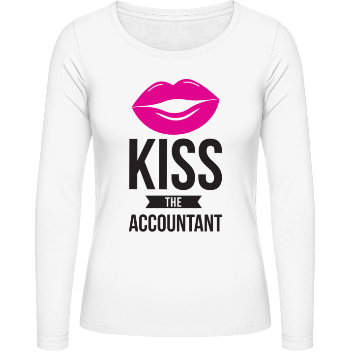 Kiss The Accountant Frauen Langarmshirt 0 image