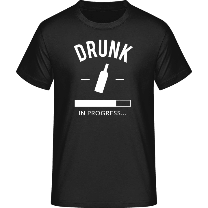 Drunk in progress T-skjorte 0 image