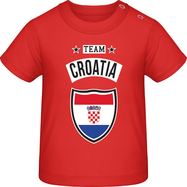 Team Croatia Baby T-skjorte contain pic