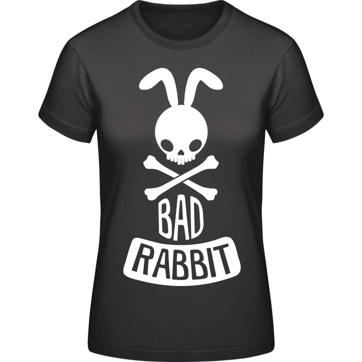 Bad Rabbit Skull Vrouwen T-shirt 0 image