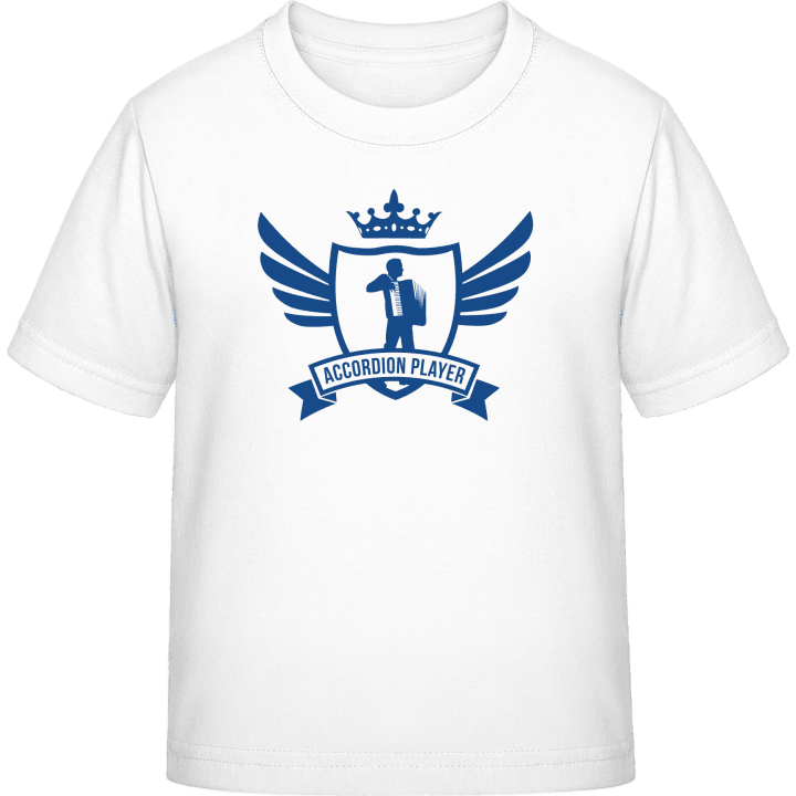 Accordion Player Winged Kids T-shirt contain pic