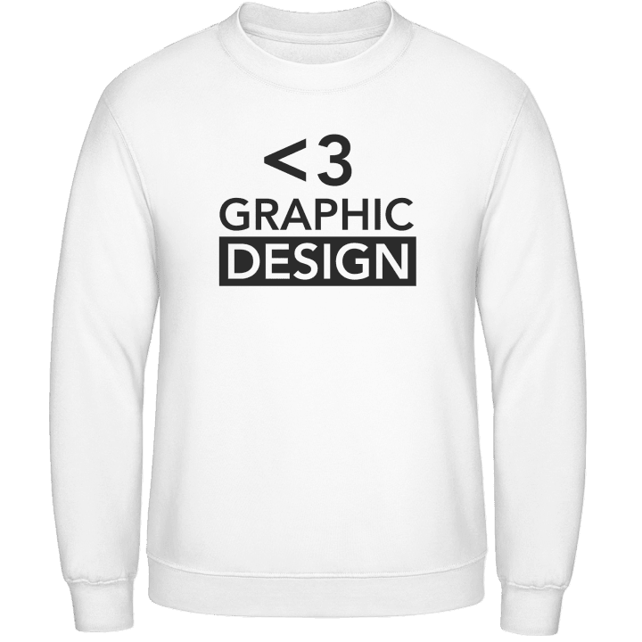 <3 Love Graphic Design Sweatshirt 0 image