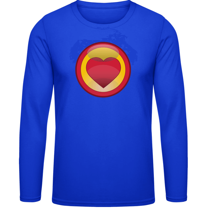 Love Superhero Langarmshirt contain pic