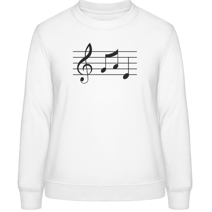 Music Notes Classic Sudadera de mujer contain pic