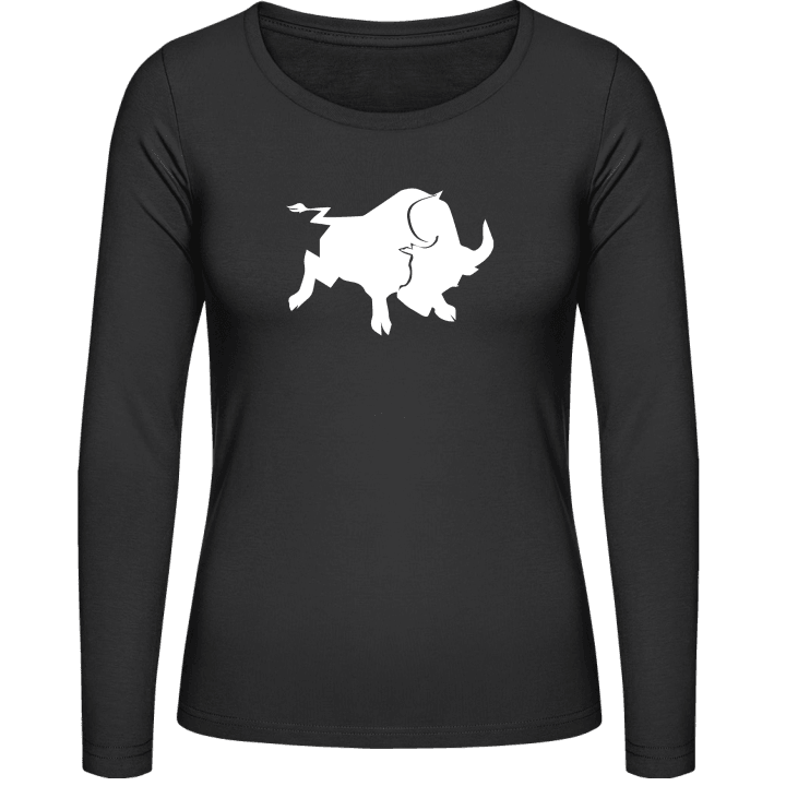 Bull Taurus Camisa de manga larga para mujer 0 image