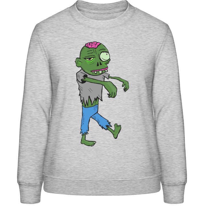 Zombie Comic Character Sweatshirt för kvinnor 0 image
