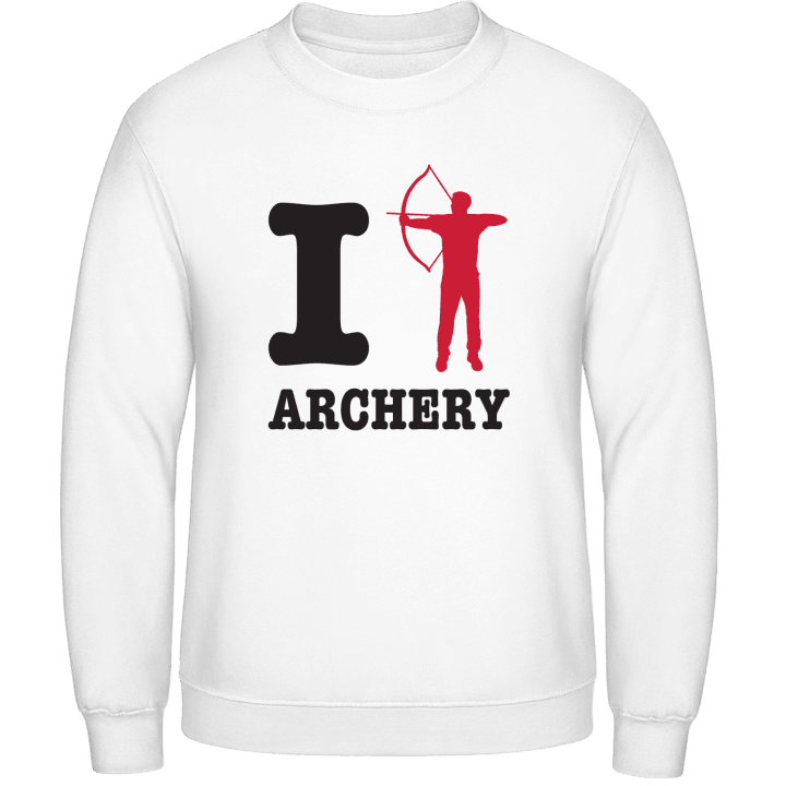 I Love Archery Sweatshirt contain pic