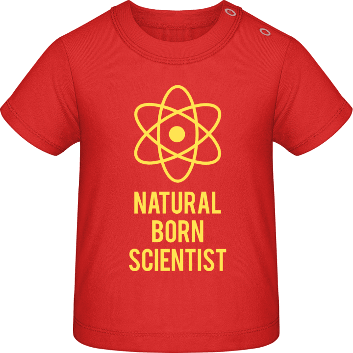 Natural Born Scientist Camiseta de bebé contain pic