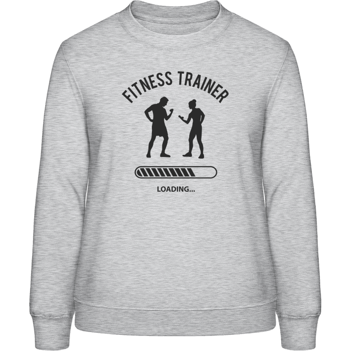 Fitness Trainer Loading Sweatshirt för kvinnor contain pic