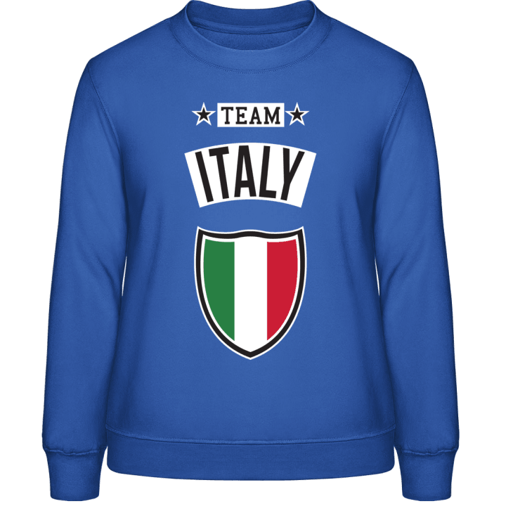 Team Italy Calcio Vrouwen Sweatshirt contain pic