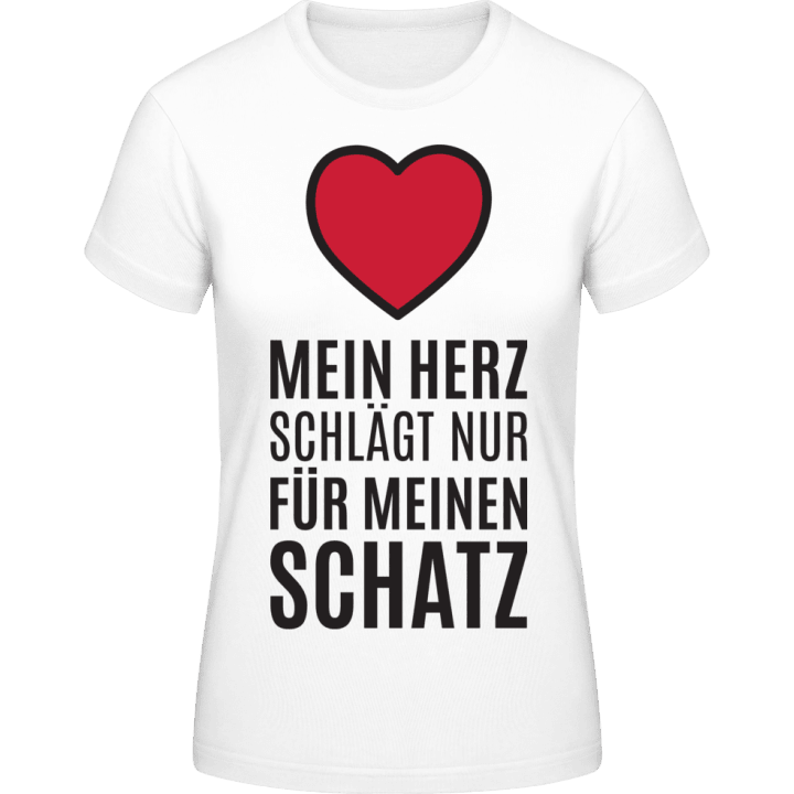 Mein Herz T-shirt pour femme contain pic