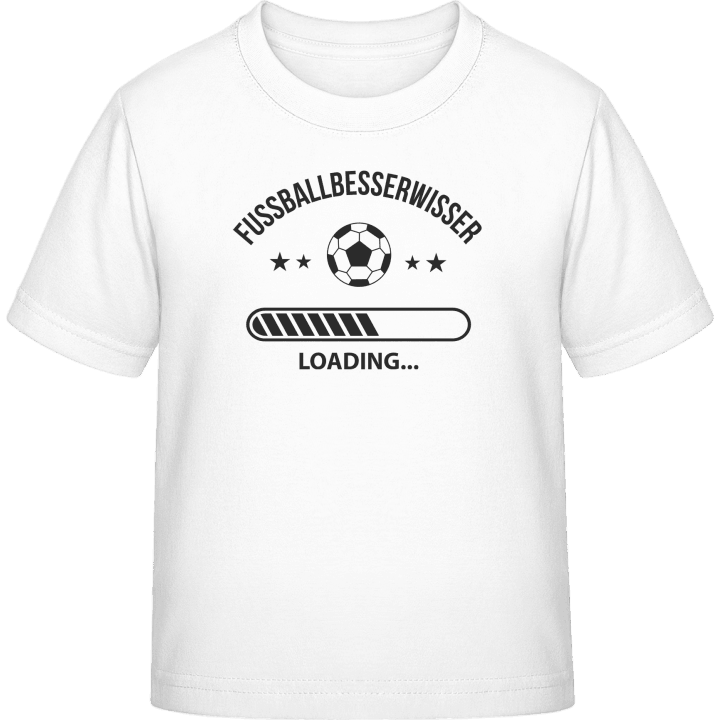 Fussballbesserwisser Loading T-skjorte for barn contain pic