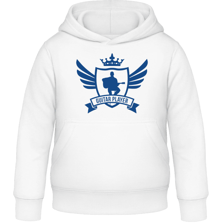 Guitar Player Winged Kids Hoodie contain pic