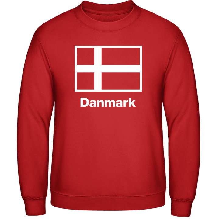 Danmark Flag Sweatshirt contain pic