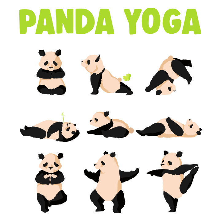 Panda Yoga Naisten pitkähihainen paita 0 image