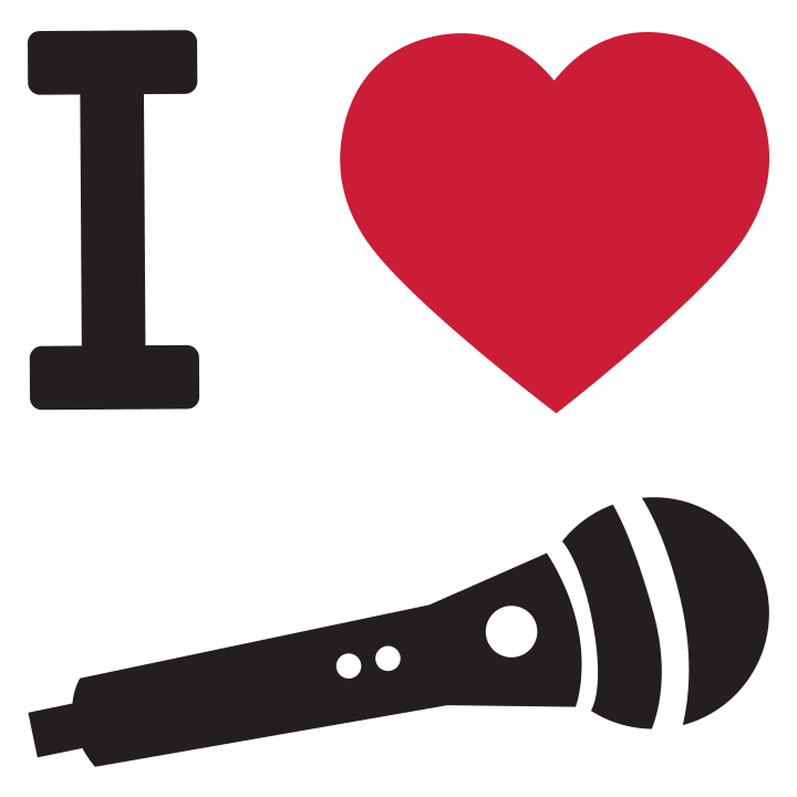 I Heart Singing Michrophone Cup 0 image