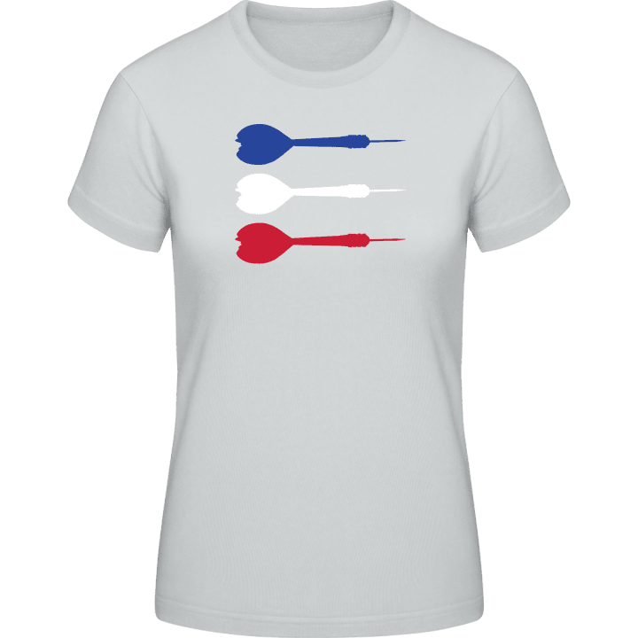 French Darts T-shirt för kvinnor contain pic
