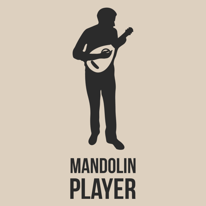 Mandolin Player Silhouette T-shirt à manches longues 0 image