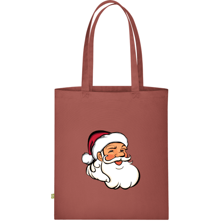 Weihnachtsmann Gesicht Stofftasche 0 image