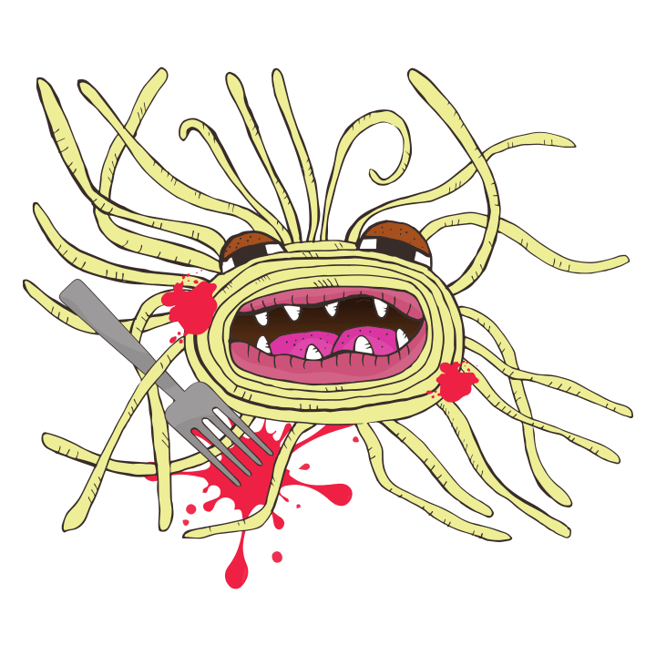 Spaghetti Monster Langermet skjorte for kvinner 0 image