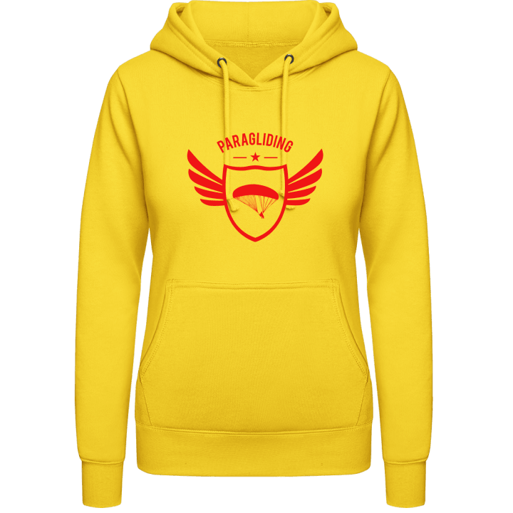 Paragliding Winged Vrouwen Hoodie contain pic