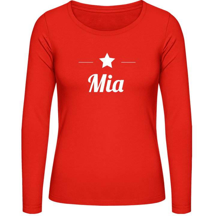 Mia Star Kvinnor långärmad skjorta 0 image