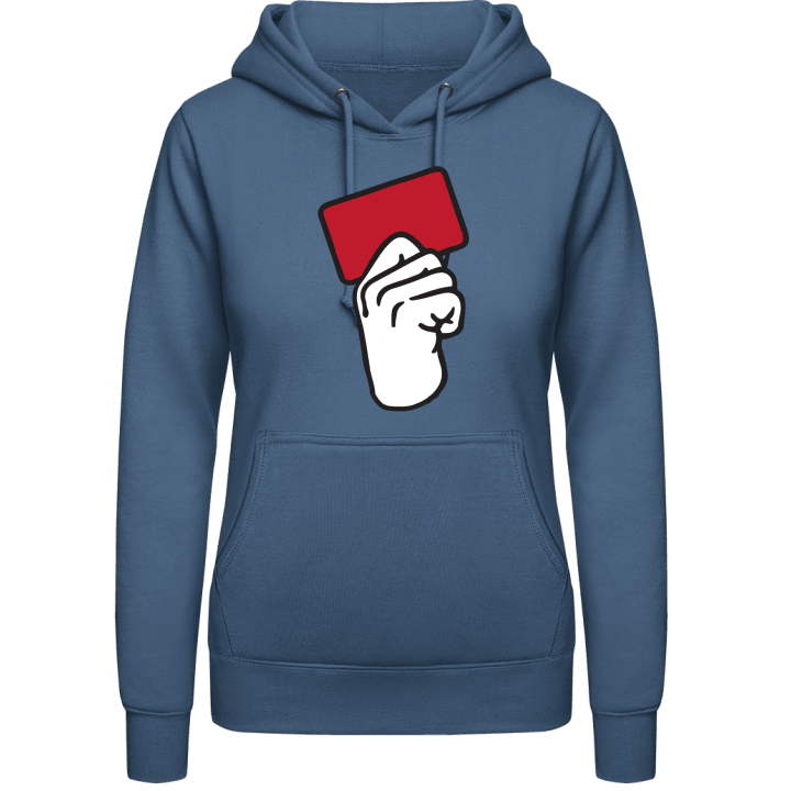 Red Card Women Hoodie contain pic