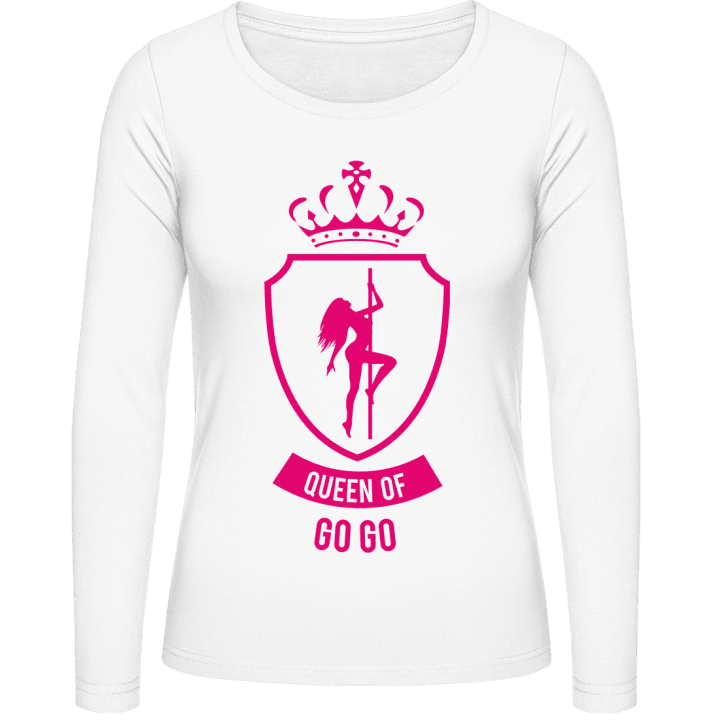 Queen of Go Go Langermet skjorte for kvinner contain pic