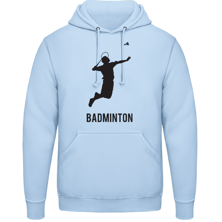 Badminton Player Silhouette Hoodie contain pic