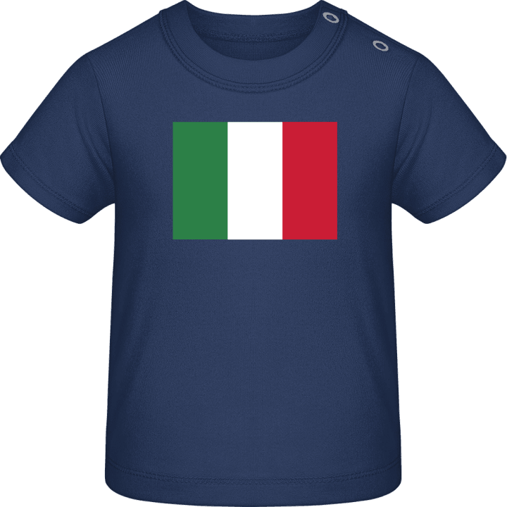 Italy Flag T-shirt för bebisar contain pic