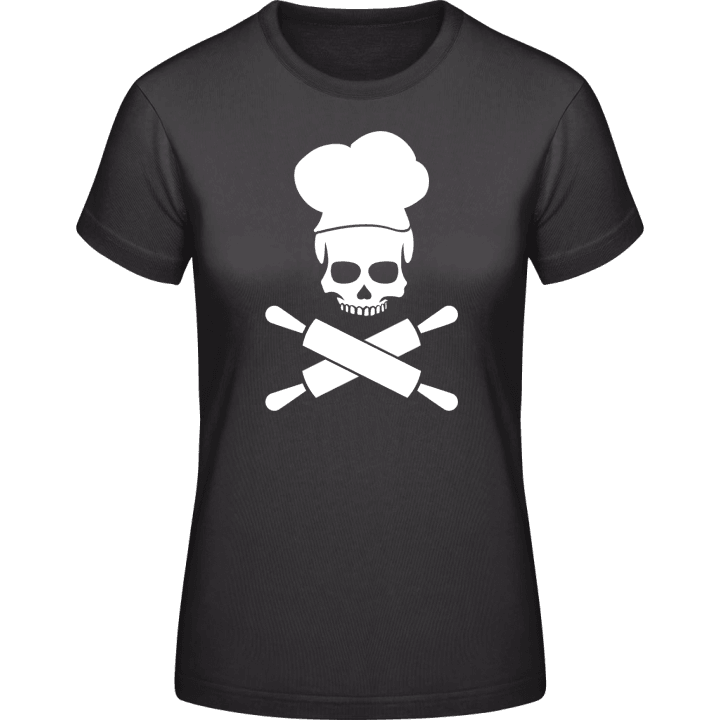 Baker Skull T-shirt pour femme contain pic