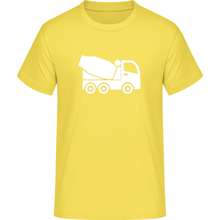 Concrete mixing truck T-Shirt contain pic