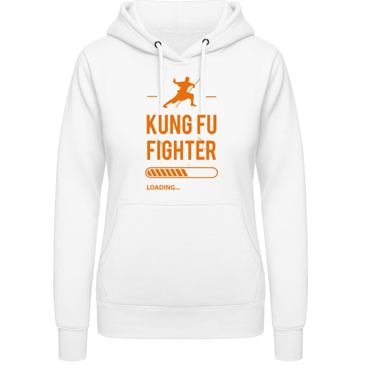 Kung Fu Fighter Loading Felpa con cappuccio da donna contain pic