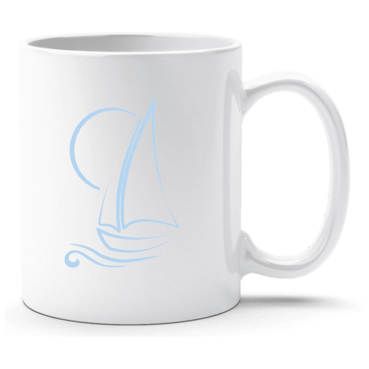 Segelbåt Illustration Cup 0 image